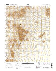 White Blotch Springs NW Nevada Current topographic map, 1:24000 scale, 7.5 X 7.5 Minute, Year 2015