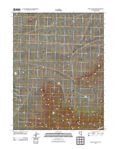 White Cloud Point Nevada Historical topographic map, 1:24000 scale, 7.5 X 7.5 Minute, Year 2012