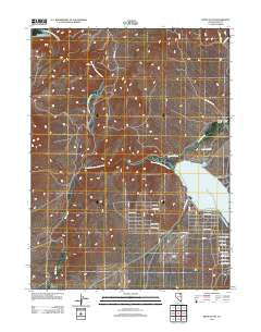 White Flats Nevada Historical topographic map, 1:24000 scale, 7.5 X 7.5 Minute, Year 2012