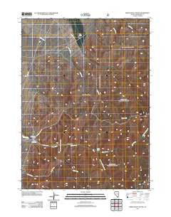 White Rock Canyon Nevada Historical topographic map, 1:24000 scale, 7.5 X 7.5 Minute, Year 2011