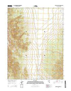 White Rock Creek Nevada Current topographic map, 1:24000 scale, 7.5 X 7.5 Minute, Year 2015