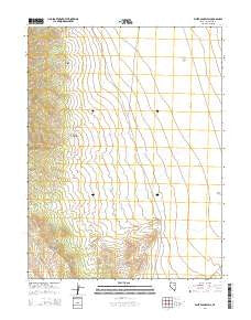 White Sage Well Nevada Current topographic map, 1:24000 scale, 7.5 X 7.5 Minute, Year 2014