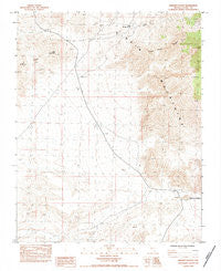 Whitney Pocket Nevada Historical topographic map, 1:24000 scale, 7.5 X 7.5 Minute, Year 1983