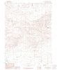 Wild Horse Basin Nevada Historical topographic map, 1:24000 scale, 7.5 X 7.5 Minute, Year 1987