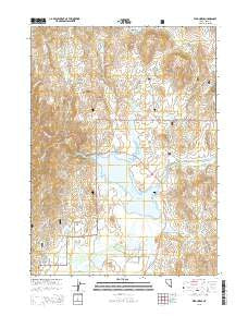 Wild Horse Nevada Current topographic map, 1:24000 scale, 7.5 X 7.5 Minute, Year 2015
