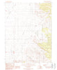 Wildcat Canyon Nevada Historical topographic map, 1:24000 scale, 7.5 X 7.5 Minute, Year 1989