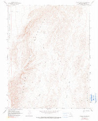 Wildcat Wash NE Nevada Historical topographic map, 1:24000 scale, 7.5 X 7.5 Minute, Year 1969