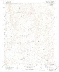 Wildcat Wash SE Nevada Historical topographic map, 1:24000 scale, 7.5 X 7.5 Minute, Year 1969