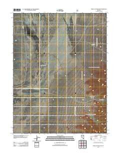Wildcat Peak NW Nevada Historical topographic map, 1:24000 scale, 7.5 X 7.5 Minute, Year 2012
