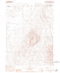 Wilder Creek Ranch Nevada Historical topographic map, 1:24000 scale, 7.5 X 7.5 Minute, Year 1990