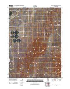 Wilder Creek Ranch Nevada Historical topographic map, 1:24000 scale, 7.5 X 7.5 Minute, Year 2011
