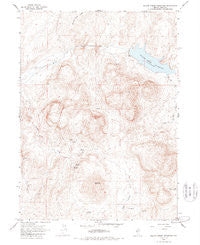 Willow Creek Reservoir Nevada Historical topographic map, 1:24000 scale, 7.5 X 7.5 Minute, Year 1965