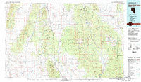 Wilson Creek Range Nevada Historical topographic map, 1:100000 scale, 30 X 60 Minute, Year 1982