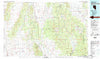 Wilson Creek Range Nevada Historical topographic map, 1:100000 scale, 30 X 60 Minute, Year 1982