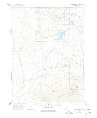 Wilson Reservoir Nevada Historical topographic map, 1:62500 scale, 15 X 15 Minute, Year 1964