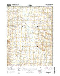Wine Cup Ranch SE Nevada Current topographic map, 1:24000 scale, 7.5 X 7.5 Minute, Year 2014
