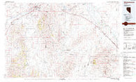 Winnemucca Nevada Historical topographic map, 1:100000 scale, 30 X 60 Minute, Year 1986