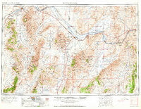 Winnemucca Nevada Historical topographic map, 1:250000 scale, 1 X 2 Degree, Year 1962