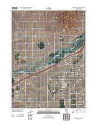 Winnemucca West Nevada Historical topographic map, 1:24000 scale, 7.5 X 7.5 Minute, Year 2011