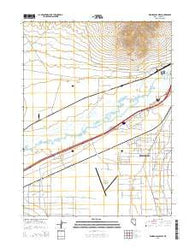 Winnemucca West Nevada Current topographic map, 1:24000 scale, 7.5 X 7.5 Minute, Year 2014