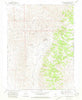 Wonder Mountain Nevada Historical topographic map, 1:24000 scale, 7.5 X 7.5 Minute, Year 1972