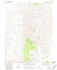 Yankee Blade Nevada Historical topographic map, 1:24000 scale, 7.5 X 7.5 Minute, Year 1969