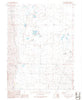 Yelland Dry Lake Nevada Historical topographic map, 1:24000 scale, 7.5 X 7.5 Minute, Year 1986