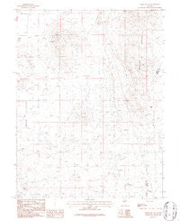 Yerington NE Nevada Historical topographic map, 1:24000 scale, 7.5 X 7.5 Minute, Year 1986