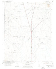 Yucca Flat Nevada Historical topographic map, 1:24000 scale, 7.5 X 7.5 Minute, Year 1960