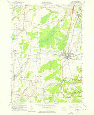 Adams New York Historical topographic map, 1:24000 scale, 7.5 X 7.5 Minute, Year 1959