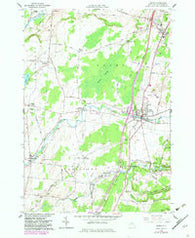 Adams New York Historical topographic map, 1:24000 scale, 7.5 X 7.5 Minute, Year 1959