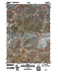 Adams New York Historical topographic map, 1:24000 scale, 7.5 X 7.5 Minute, Year 2010