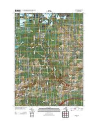 Akron New York Historical topographic map, 1:24000 scale, 7.5 X 7.5 Minute, Year 2013