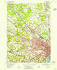 Albany New York Historical topographic map, 1:24000 scale, 7.5 X 7.5 Minute, Year 1953