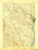 Albany New York Historical topographic map, 1:62500 scale, 15 X 15 Minute, Year 1898