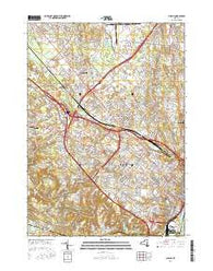 Albany New York Current topographic map, 1:24000 scale, 7.5 X 7.5 Minute, Year 2016