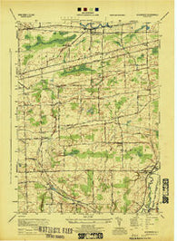 Alexander New York Historical topographic map, 1:31680 scale, 7.5 X 7.5 Minute, Year 1944