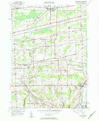Alexander New York Historical topographic map, 1:24000 scale, 7.5 X 7.5 Minute, Year 1949