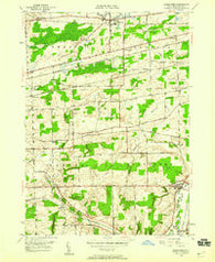 Alexander New York Historical topographic map, 1:24000 scale, 7.5 X 7.5 Minute, Year 1949