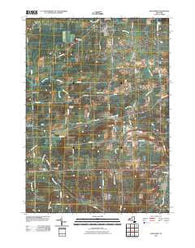 Alexander New York Historical topographic map, 1:24000 scale, 7.5 X 7.5 Minute, Year 2010