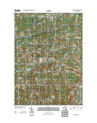 Alexander New York Historical topographic map, 1:24000 scale, 7.5 X 7.5 Minute, Year 2013