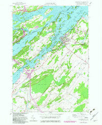 Alexandria Bay New York Historical topographic map, 1:24000 scale, 7.5 X 7.5 Minute, Year 1958
