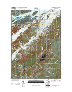 Alexandria Bay New York Historical topographic map, 1:24000 scale, 7.5 X 7.5 Minute, Year 2013