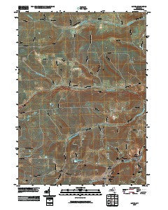 Alfred New York Historical topographic map, 1:24000 scale, 7.5 X 7.5 Minute, Year 2010