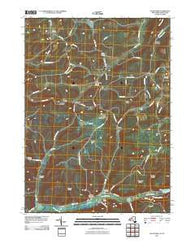 Allentown New York Historical topographic map, 1:24000 scale, 7.5 X 7.5 Minute, Year 2010