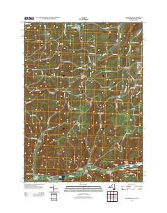Allentown New York Historical topographic map, 1:24000 scale, 7.5 X 7.5 Minute, Year 2013