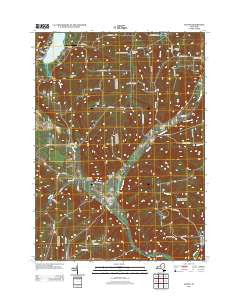 Alpine New York Historical topographic map, 1:24000 scale, 7.5 X 7.5 Minute, Year 2013