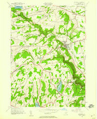 Altamont New York Historical topographic map, 1:24000 scale, 7.5 X 7.5 Minute, Year 1944
