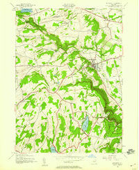 Altamont New York Historical topographic map, 1:24000 scale, 7.5 X 7.5 Minute, Year 1944