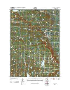Altamont New York Historical topographic map, 1:24000 scale, 7.5 X 7.5 Minute, Year 2013
